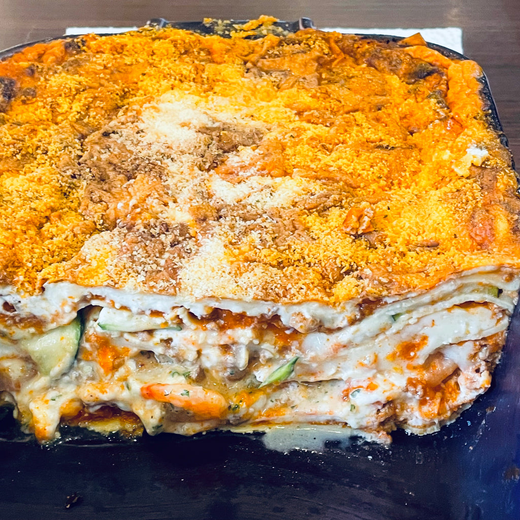 海老とモツァレラチーズのラザニア　120g