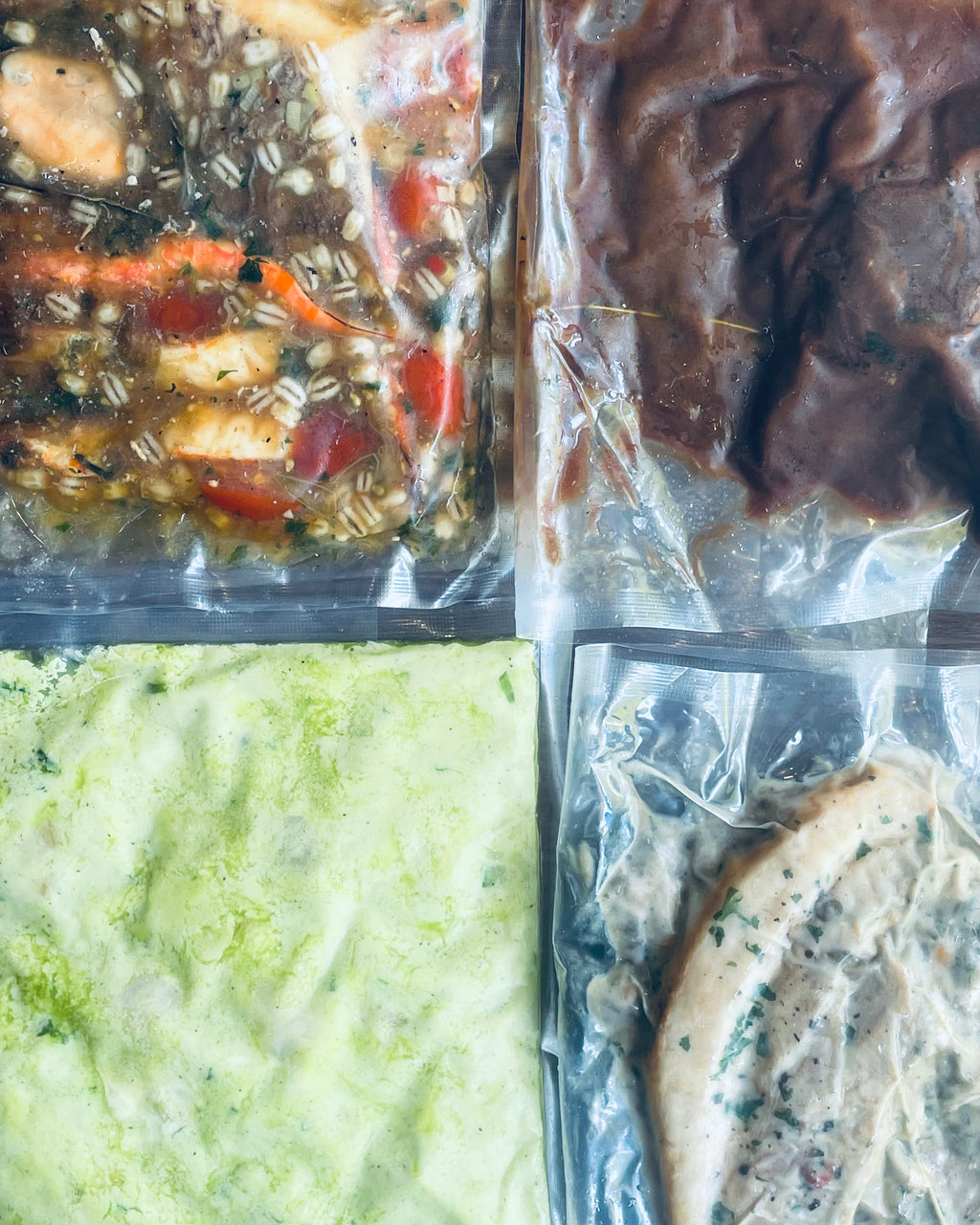 <お試しセット>Borzoi 今月の料理４種もり　お試しセット