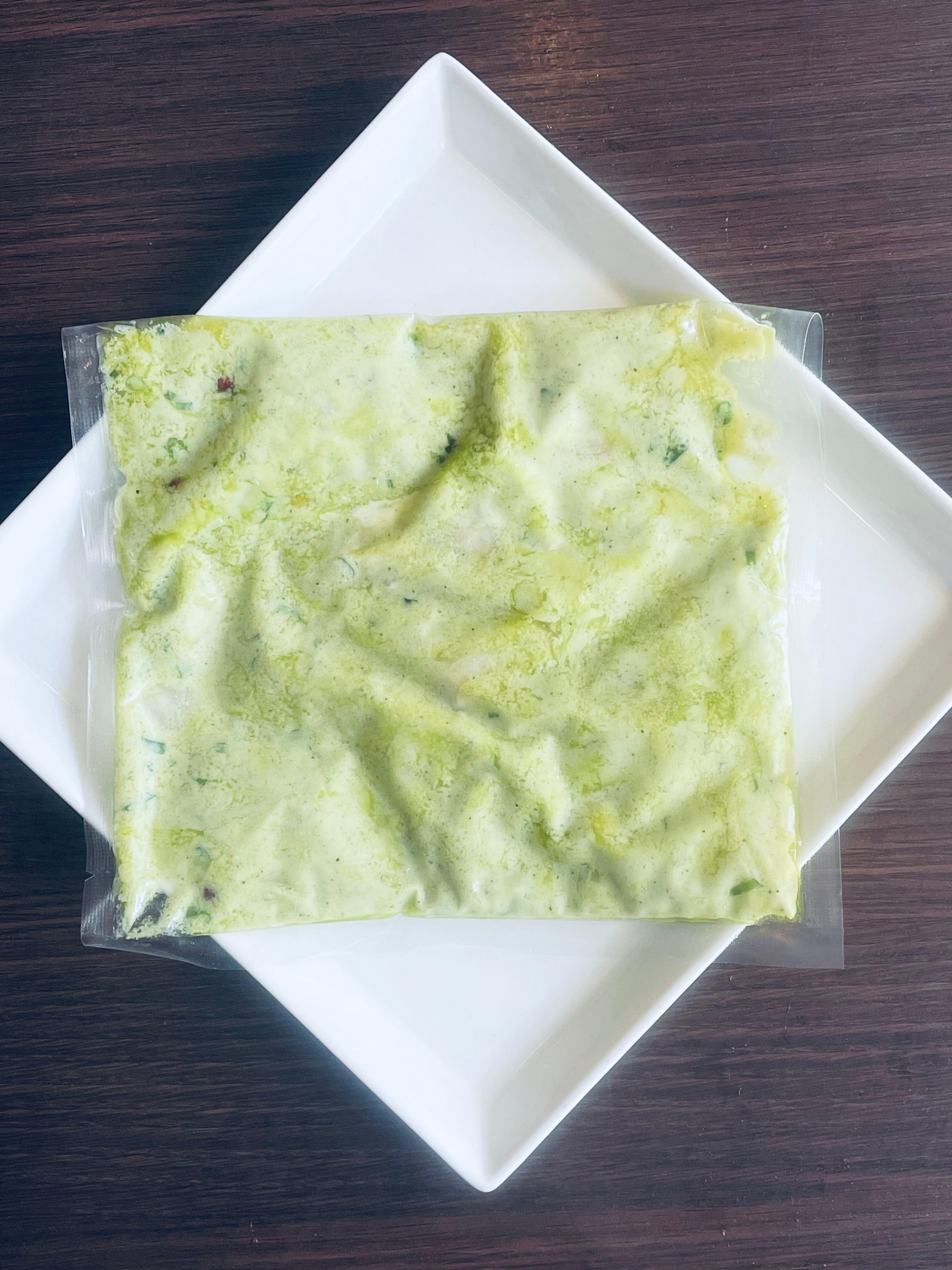 ズッキーニのポタージュ ホタテのポアレ添え　250g