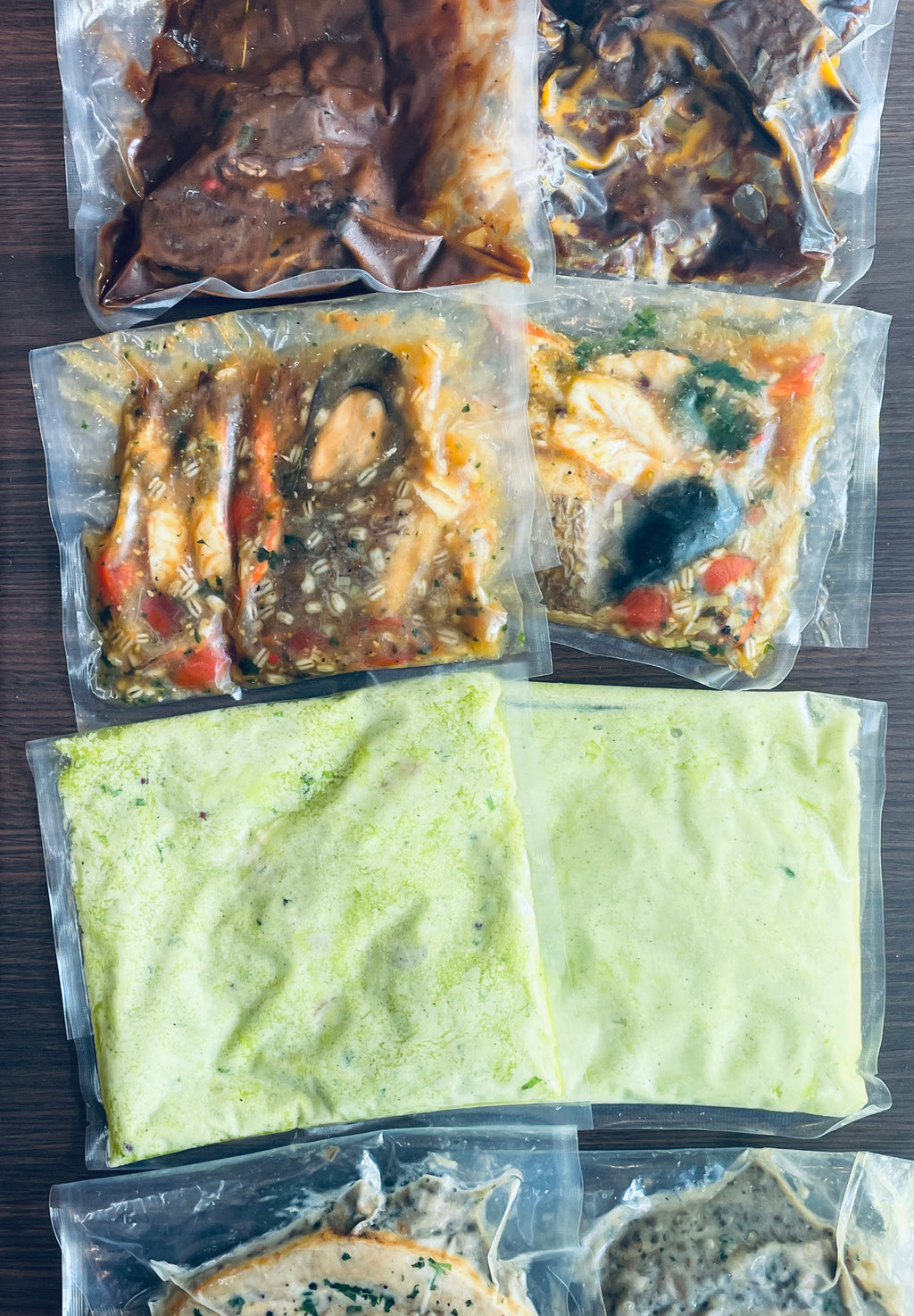 Borzoi料理定期便　今月の料理４種盛り