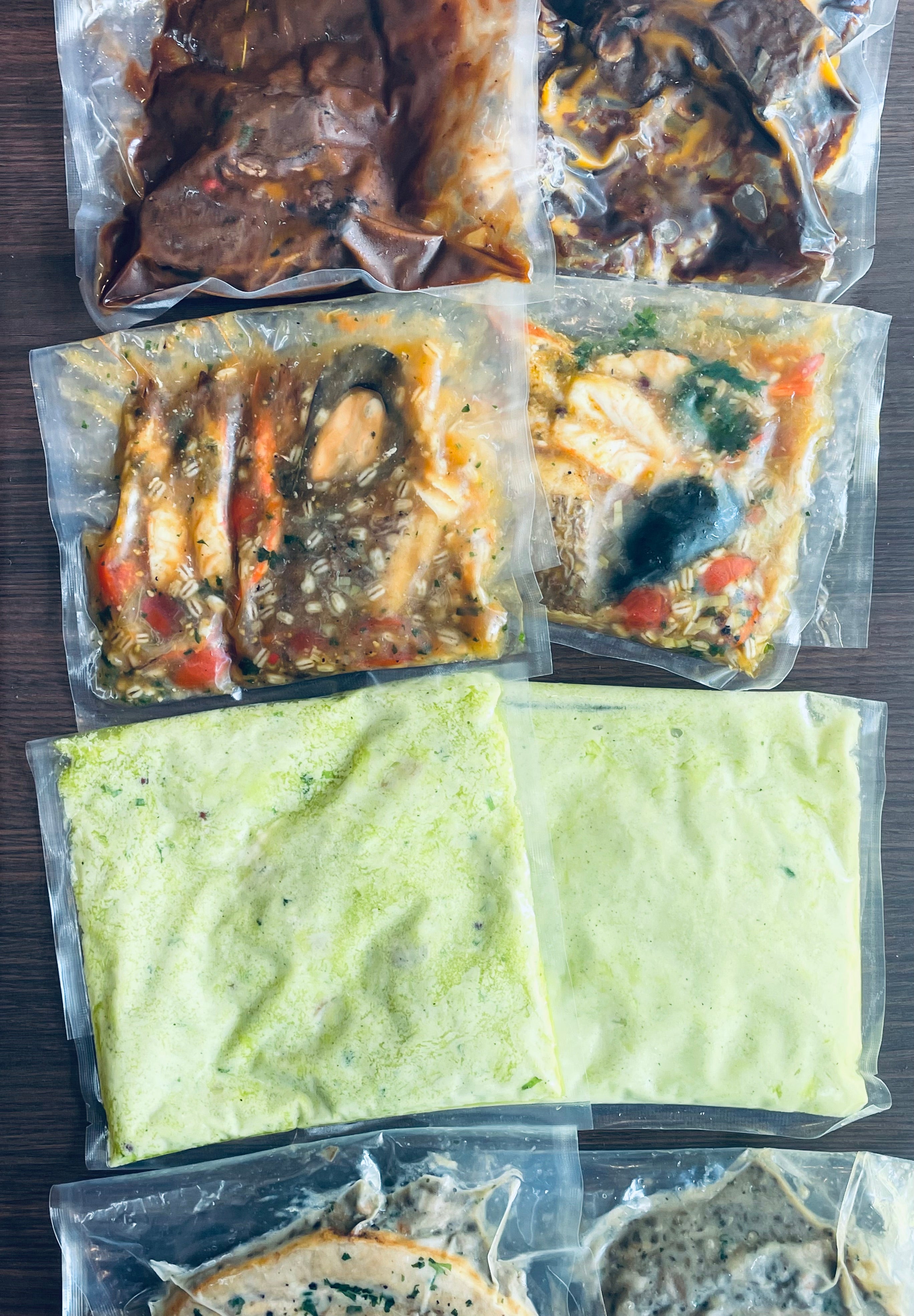 Borzoi料理定期便　今月の料理４種盛り